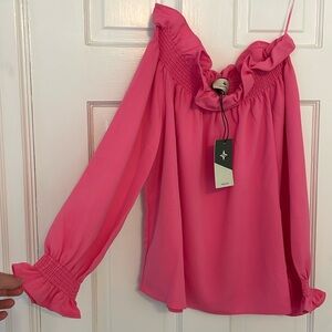 Tuckernuck Off the Shoulder Marguerite Blouse